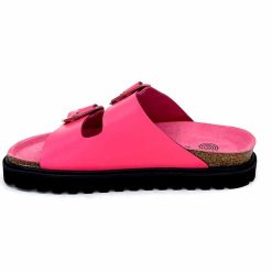 genuins factory s.l Genuins G105681 Cuir Fushia Mules