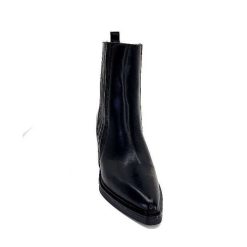 Alpe Alpe 24631705 Cuir Noir Bottines