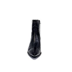 Ivoire0341a Ivoire Ar232 Cuir Noir Bottines