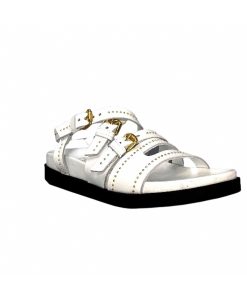 Mjus Mjus P44020 101 Cuir Blanc Sandales