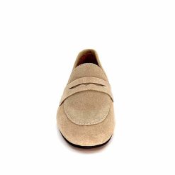 Ivoire0209b Ivoire 10648 Daim Beige Mocassins