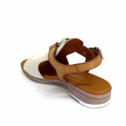 Paula Urban Paula Urban 9661 Cuir Off Camel Sandales