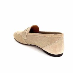 Ivoire0209b Ivoire 10648 Daim Beige Mocassins