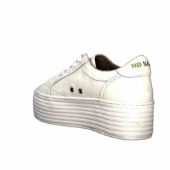 No Name No Name Spice Sneaker Cuir Blanc Baskets