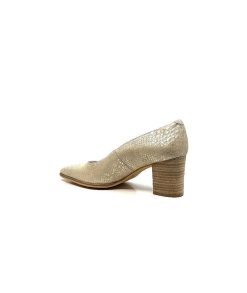 Myma Myma 6627/01 Cuir Beige & Or Escarpins