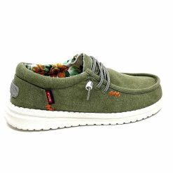 fusion Fusion Emma Textile Vert Sage Baskets