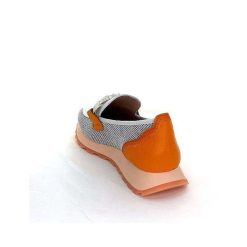 Hispanitas Hispanitas Hv 243461 Cuir Blanc Orange Mocassins