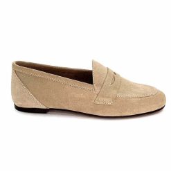 Ivoire0209b Ivoire 10648 Daim Beige Mocassins