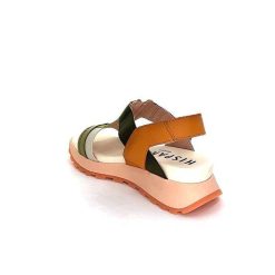 Hispanitas Hispanitas Chv 243308 Cuir Vert Orange Plateformes