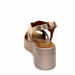 Inuovo Inuovo 99012 Cuir Metal Rose Plateformes