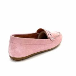 Ivoire0209b Ivoire 11163 Daim Rose Mocassins