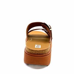 Fitflop Fitflop He8/592 Cuir Camel Mules