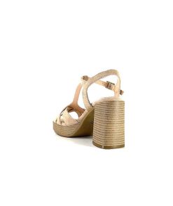 Ivoire0104a Ivoire 51292 Daim Beige Sandales