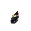 Ivoire0317a Ivoire 2200127-1301 Cuir Vernis Noir Mocassins