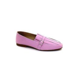 Ivoire-354 Ivoire 150870 Cuir Rose Mocassins