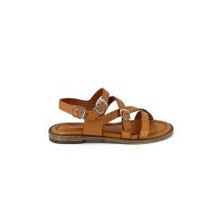 Ivoire0401a Ivoire 500.4301 Cuir Tan Sandales