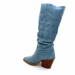 Alpe Alpe 50171126 Daim Bleu Ciel Bottes