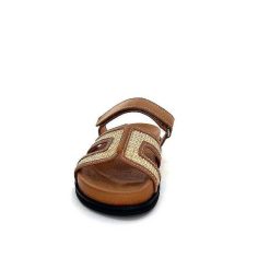 bibi lou - navima Bibi Lou 527 Z32 Vk Cuir Camel Mules