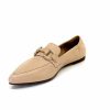 398-ivoire Ivoire M24066 Zb Cuir New Nude Mocassins