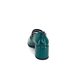 Halmanera Halmanera Bart 03 Cuir Vernis Vert Selva Ballerines