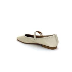 We Do Ivoire 55362 Cuir Beige Ballerines