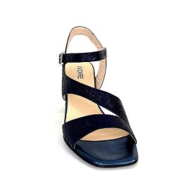 Ivoire0352 Ivoire F2215 Vally Cuir Bleu Marine Sandales