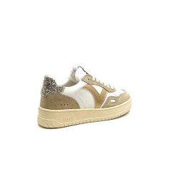 Victoria Victoria 12571119 Cuir Blanc Daim Beige Baskets