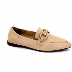 398-ivoire Ivoire M24066 Zb Cuir New Nude Mocassins