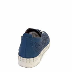 384-ivoire Ivoire Hy2020 Cuir Bleu Baskets