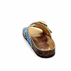 ciucani enrico Semerdjian Arona Textile Bleu Jeans Mules