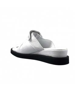 Ivoire-354 Ivoire 107 911 Cuir Blanc Mules