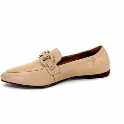 398-ivoire Ivoire M24066 Zb Cuir New Nude Mocassins