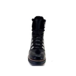 gemilli sarl - hooper Hooper Shoes Albe Cuir Noir Bottines