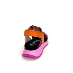 Hispanitas Hispanitas Chv 243308 Cuir Rouge Orange Fuschia Plateformes