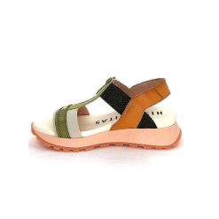 Hispanitas Hispanitas Chv 243308 Cuir Vert Orange Plateformes