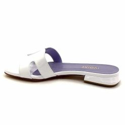 Ivoire0248 Ivoire 5237 Vernis Blanc Mules