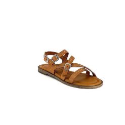 Ivoire0401a Ivoire 500.4301 Cuir Tan Sandales