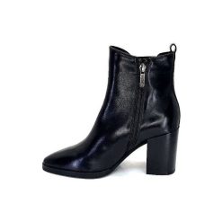 Regarde Le Ciel Regarde Le Ciel Marge 02 Cuir Noir Bottines