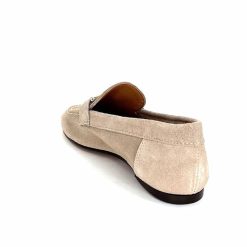 Ivoire0209b Ivoire 12807 Daim Beige Mocassins