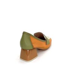 Hispanitas Hispanitas Chv 243277 Cuir Beige Orange Vert Mocassins