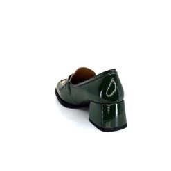 noa harmon Noa Harmon 9581-M01 Ben Cuir Vernis Vert Mocassins