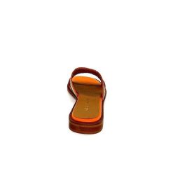 JHay Jhay 2305 Cuir Orange Marron Blanc Mules