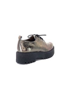 Minka Minka Dunvel Cuir Metal Taupe Lacets