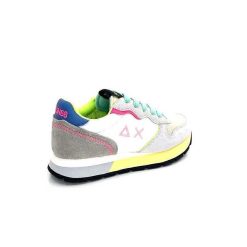 sun 68 - numero 8 srl Baskets Sun68 Bz34204 Daim Bianco Baskets