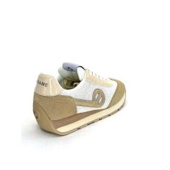 No Name No Name City Run Jogger W Daim Beige Textile Blanc Baskets