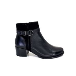 Regarde Le Ciel Regarde Le Ciel Jolene 23 Cuir Noir Bottines