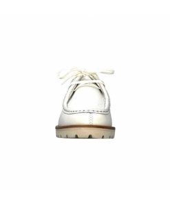 Ivoire0236a Ivoire 14346 Kamik Cuir Blanc Lacets