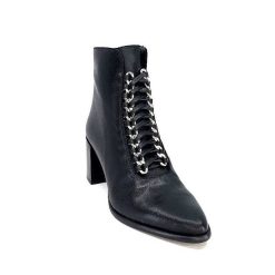 Dansi Dansi 6104 Cuir Noir Bottines