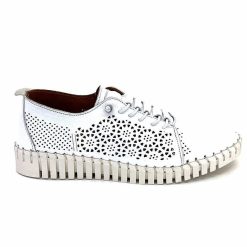 384-ivoire Ivoire Hy2020 Cuir Blanc Baskets