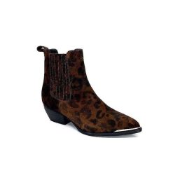 Ivoire0341a Ivoire Ar230 Daim Leo Moka Bottines